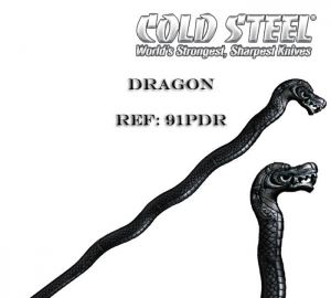 Cold Steel 美国冷钢91PDR龙头拐杖 雕刻精致的...